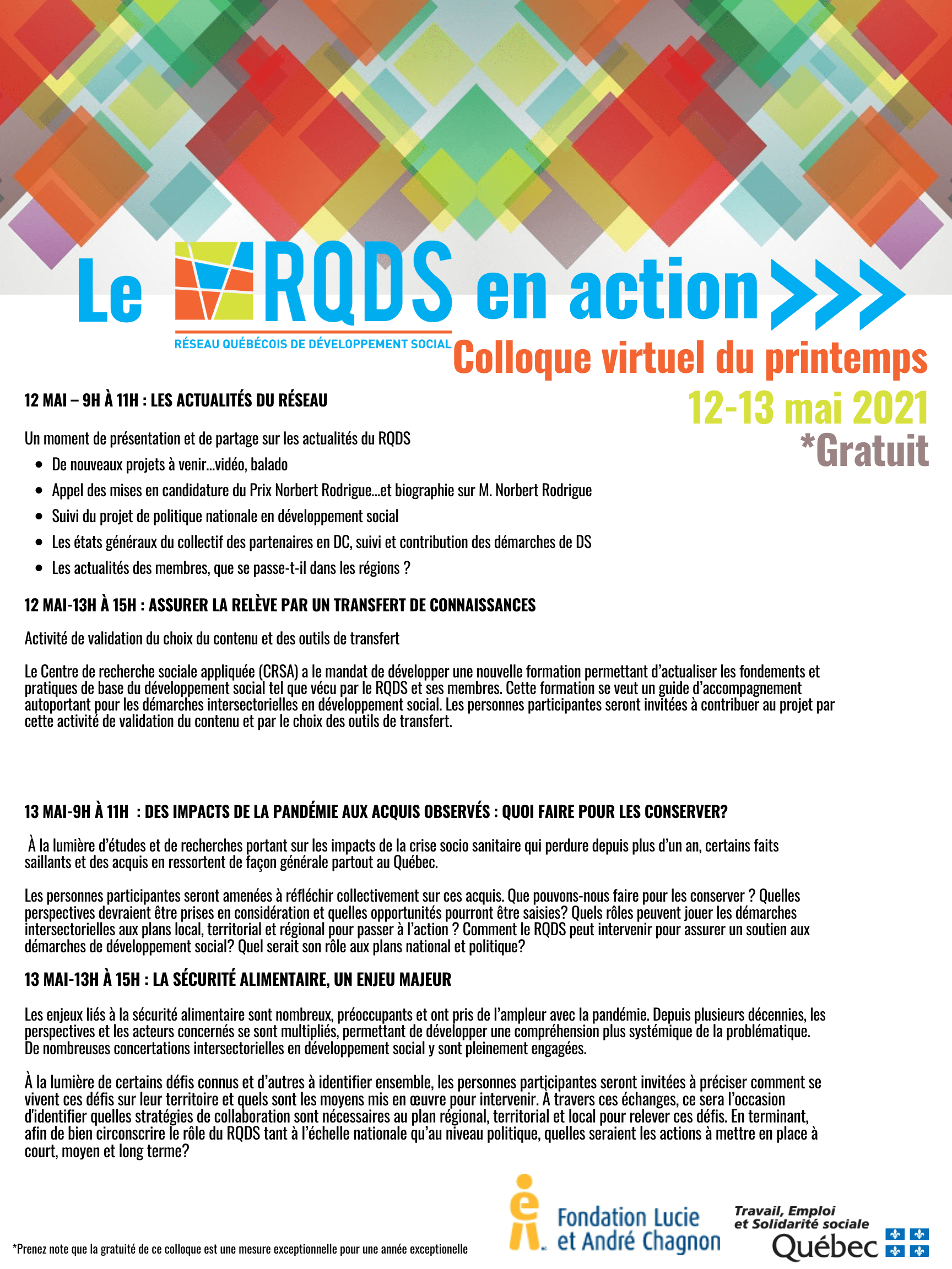 Colloque Rqds